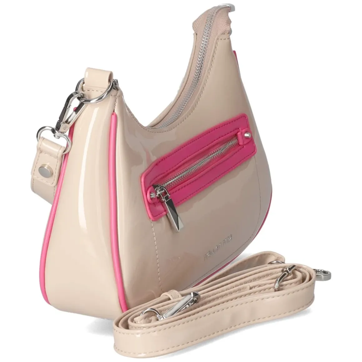 Schultertasche - BEIGE-KOMBI