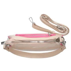 Schultertasche - BEIGE-KOMBI