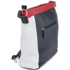 Schultertasche - Marine / mix