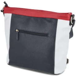 Schultertasche - Marine / mix