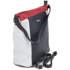 Schultertasche - Marine / mix