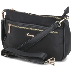 Schultertasche - schwarz