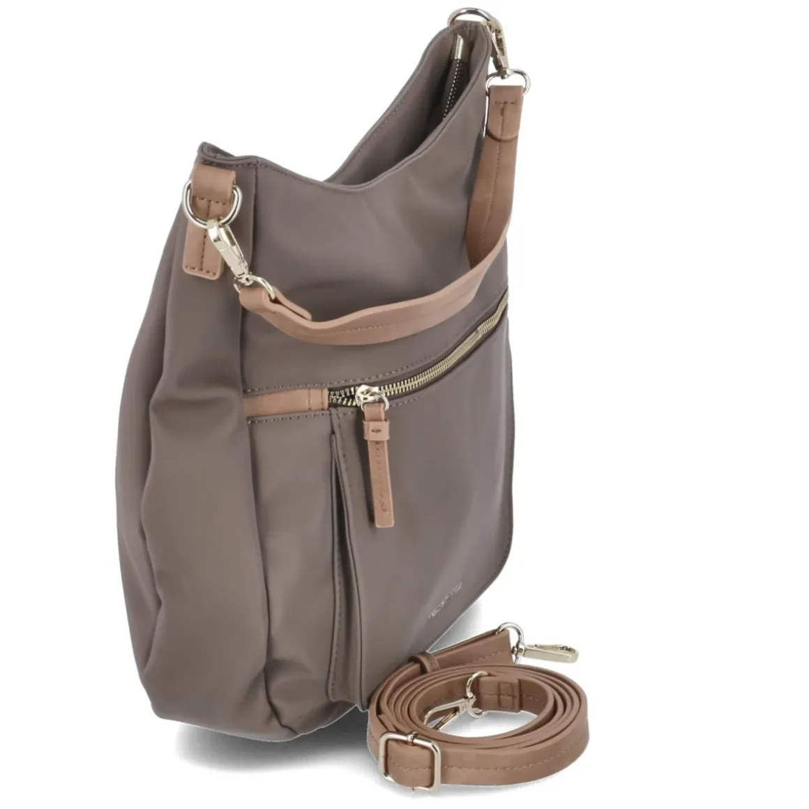 Schultertasche - Taupe