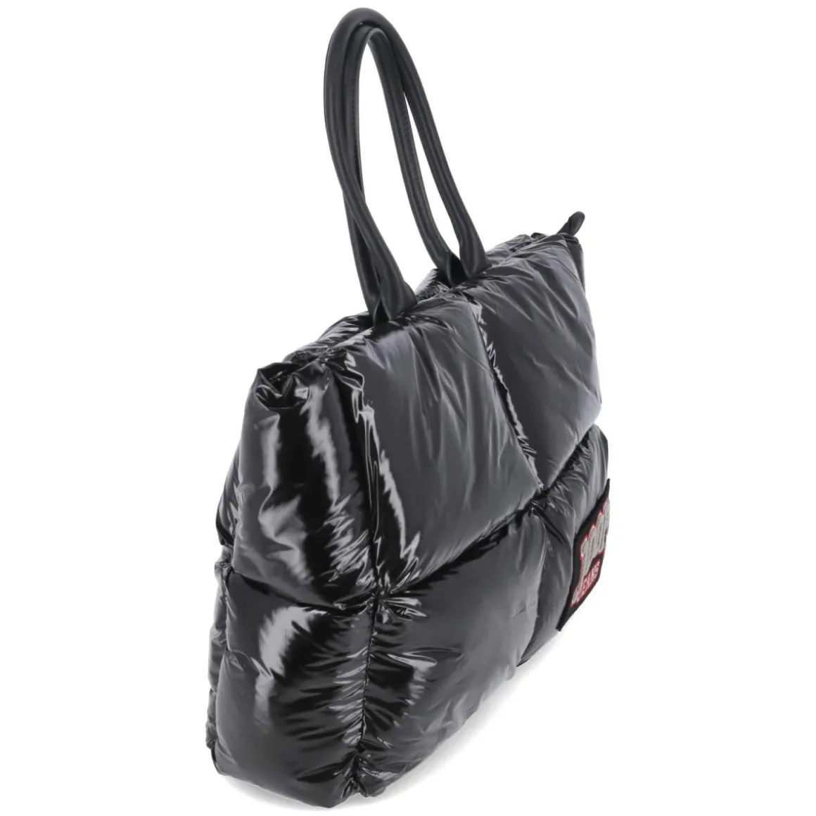 Shopper VARSITY MAY - black