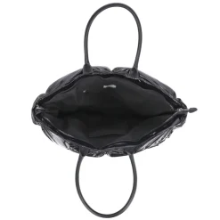 Shopper VARSITY MAY - black