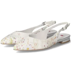 Slingballerinas - weiss/multi