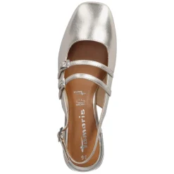 Slingpumps - platinum