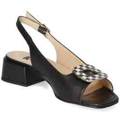 Slingsandaletten - schwarz