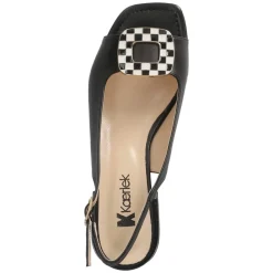 Slingsandaletten - schwarz