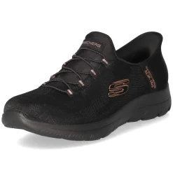 Slip Ins Sneaker GLASSY NIGHT - Black/Gold
