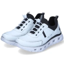 Slip-On-Sneaker - weiss/bianco/schwarz/schwarz