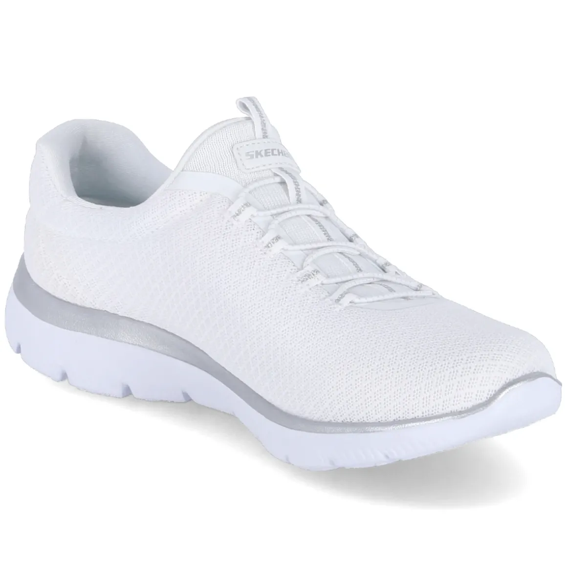 Slip-On-Sneaker SUMMITS - white/silver