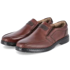 Slipper ALASTAIR 03 - COGNAC-KOMBI