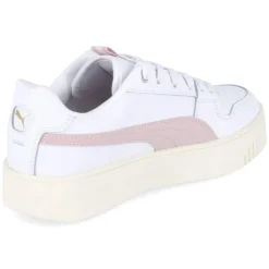 Sneaker CARINA STREET LUX - PUMA WHITE-MAUVE MIST-PUMA GOL