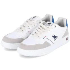 Sneaker GINNICA - White/Light Blue