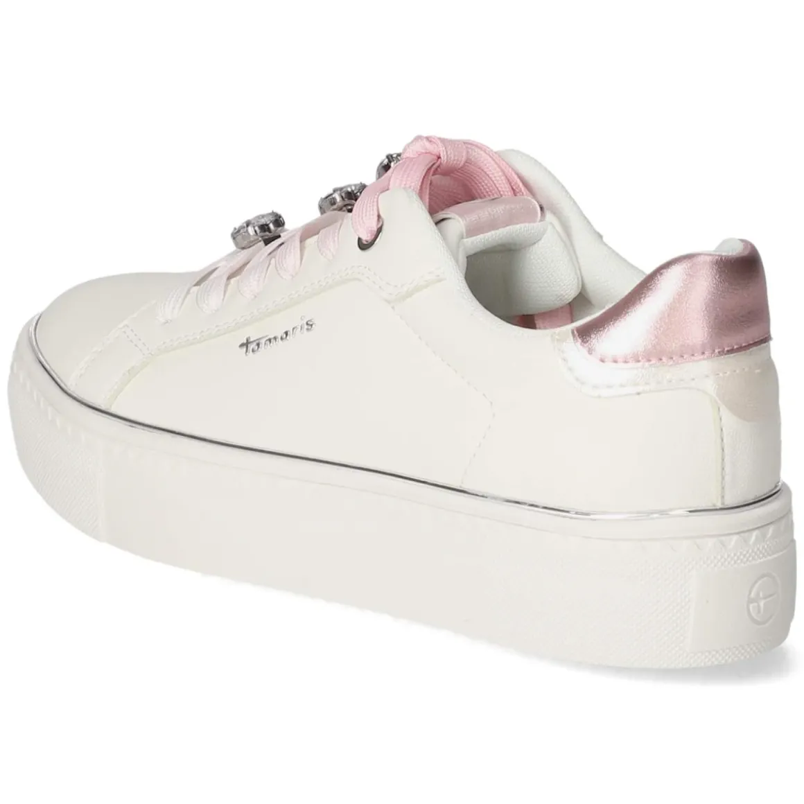 Sneaker Low - WHITE/PINK