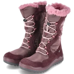 Snowboots - red wine/pink