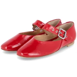 Spangenballerinas - 6 - FLAME RED