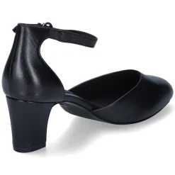 Spangenpumps - BLACK LEATHER
