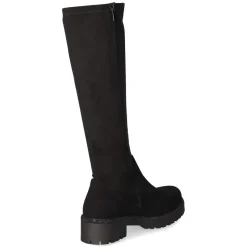 Stiefel - Black micro/ stones
