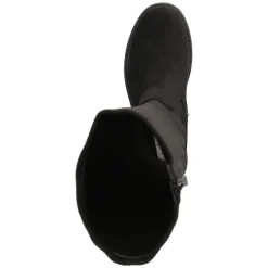 Stiefel - Black micro/ stones