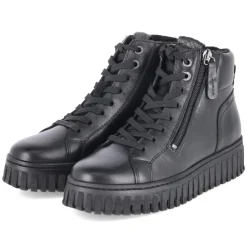 Stiefeletten - BLACK LEATHER