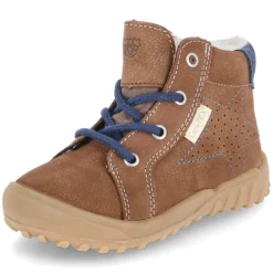 Stiefeletten DENNY - curry/blau