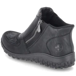 Stiefletten - schwarz