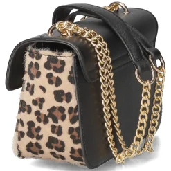 Umhängetasche - beige/schwarz