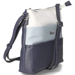 Umhängetasche - Marine/Helllblau