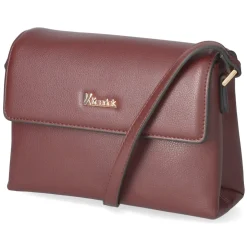 Umhängetasche - weinrot