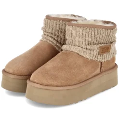 Winterboots FAME - chestnut