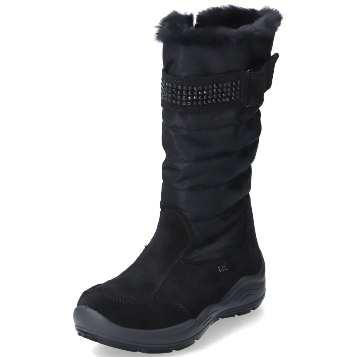 Winterstiefel - black/black