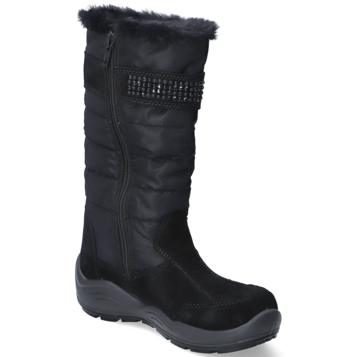 Winterstiefel - black/black