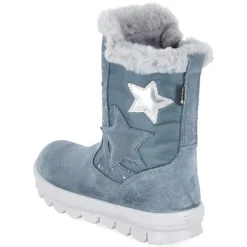 Winterstiefel FLAVIA - BLAU/SILBER