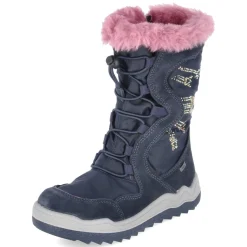 Winterstiefel FROSTY - blue/pink