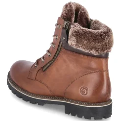 Winterstiefeletten - braun kombi