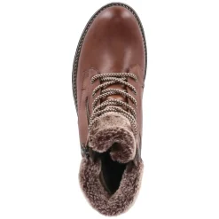 Winterstiefeletten - braun kombi
