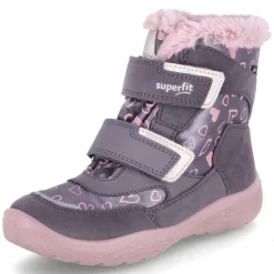 Winterstiefeletten CRYSTA - LILA/ROSA