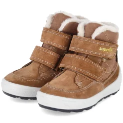 Winterstiefeletten GROOVY - BRAUN/GELB