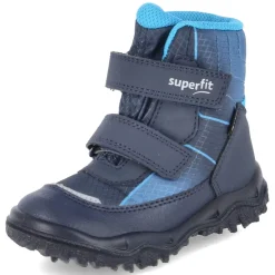 Winterstiefeletten HUSKY - BLAU/TÜRKIS