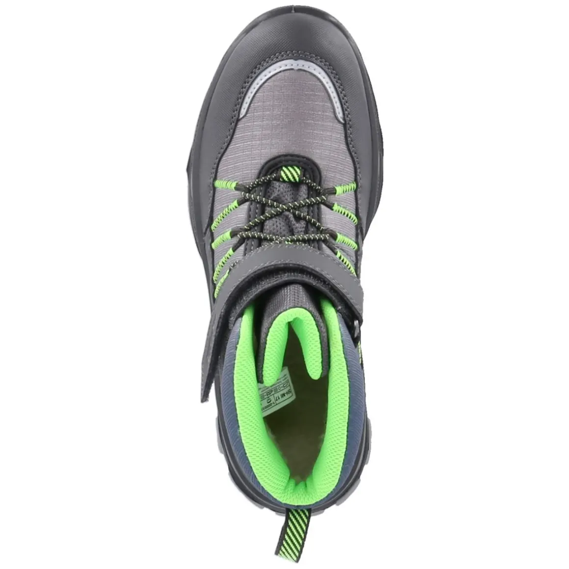 Winterstiefeletten JUPITER - GRAU/HELLGRÜN