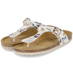 Zehentrenner - Beige Multi