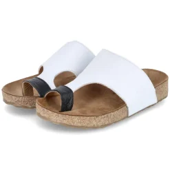 Zehentrenner ANKA - weiss/schwarz