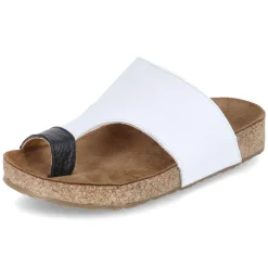 Zehentrenner ANKA - weiss/schwarz